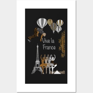 Vive la France Variation 02 Posters and Art